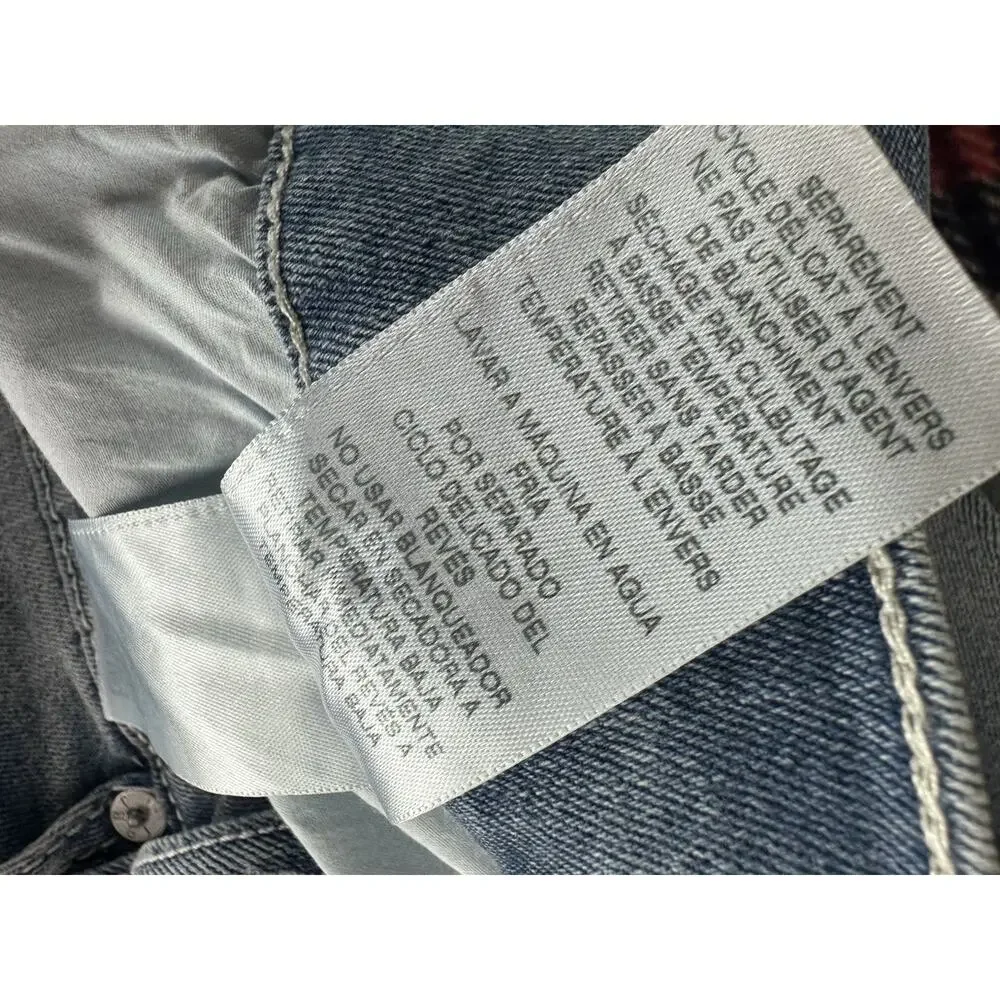 True Religion Geno Jeans Mens Size 36 Denim Medium Golden Wash Relaxed Slim